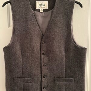 Jos. A. Bank Gray Wool Vest